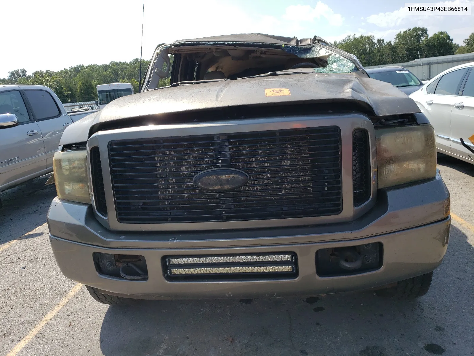 1FMSU43P43EB66814 2003 Ford Excursion Limited