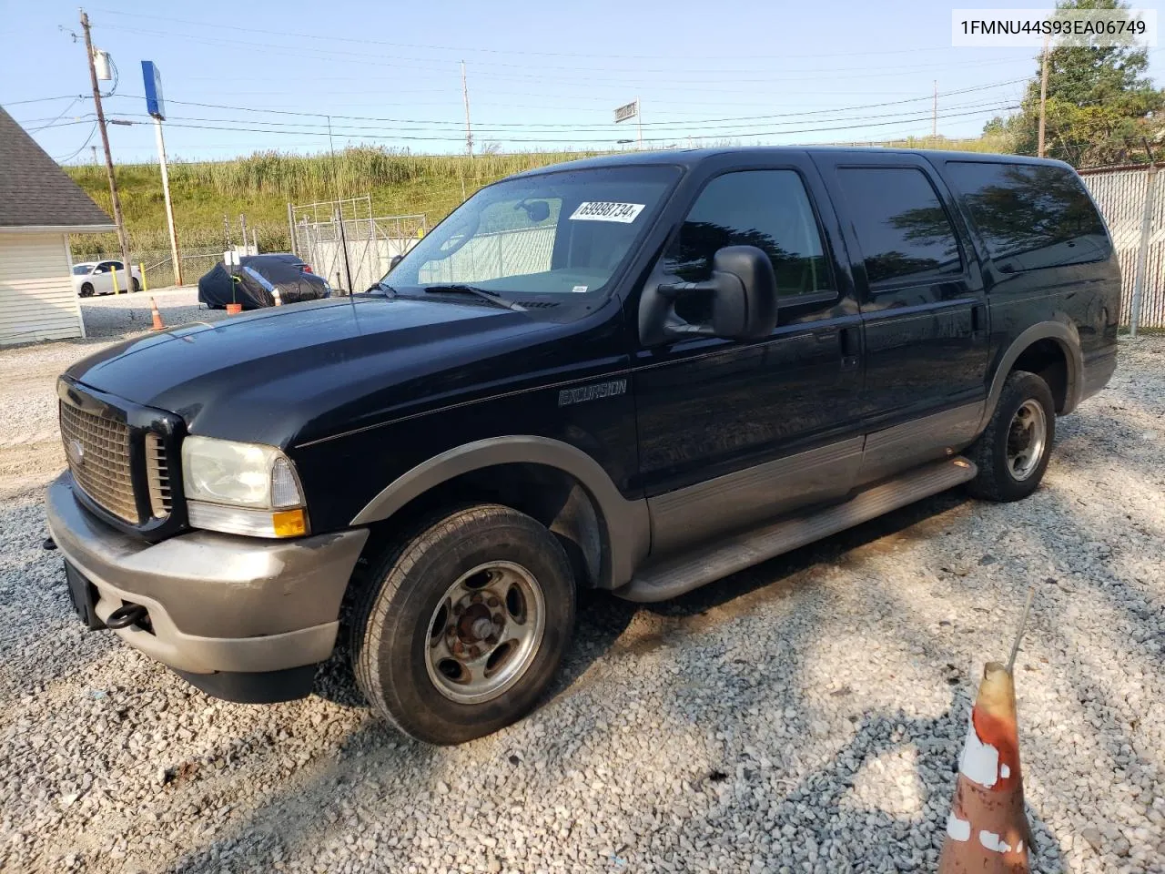 1FMNU44S93EA06749 2003 Ford Excursion Eddie Bauer