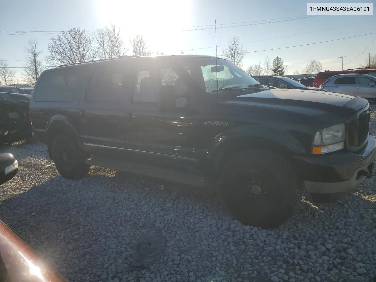 2003 Ford Excursion Limited VIN: 1FMNU43S43EA06191 Lot: 79159954