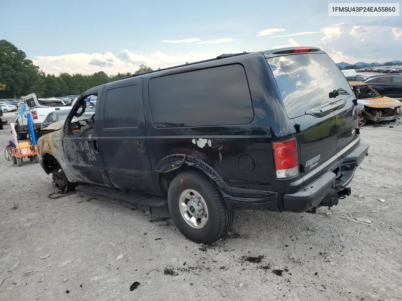 2004 Ford Excursion Limited VIN: 1FMSU43P24EA55860 Lot: 72957724