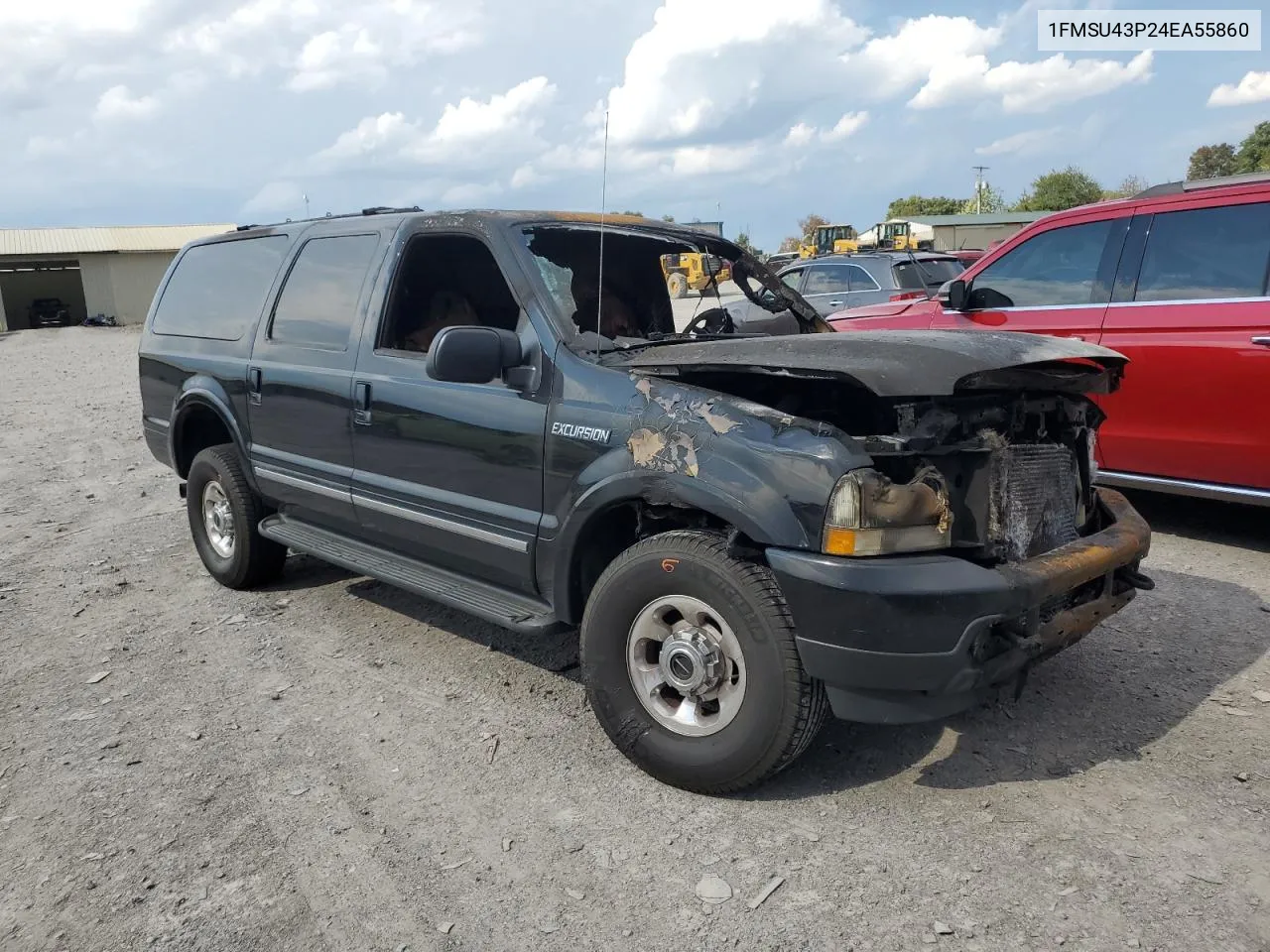 2004 Ford Excursion Limited VIN: 1FMSU43P24EA55860 Lot: 72957724