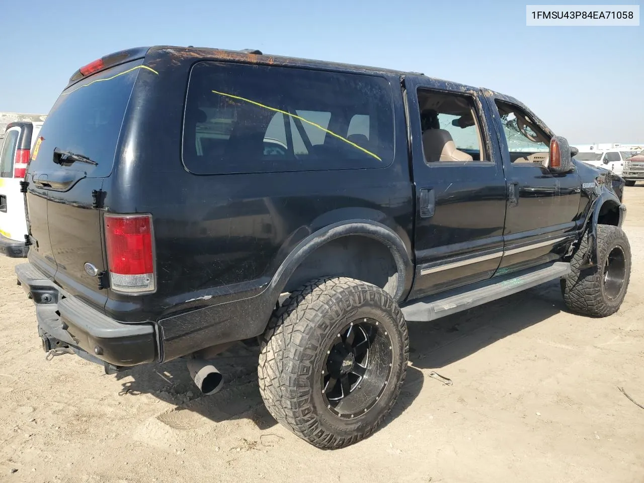 2004 Ford Excursion Limited VIN: 1FMSU43P84EA71058 Lot: 75433474