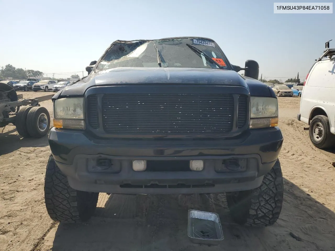 1FMSU43P84EA71058 2004 Ford Excursion Limited