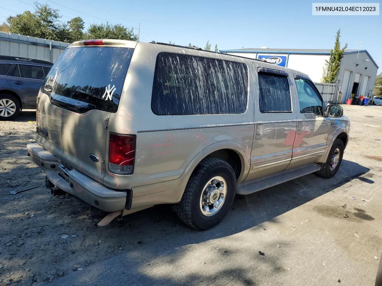 2004 Ford Excursion Limited VIN: 1FMNU42L04EC12023 Lot: 75476233