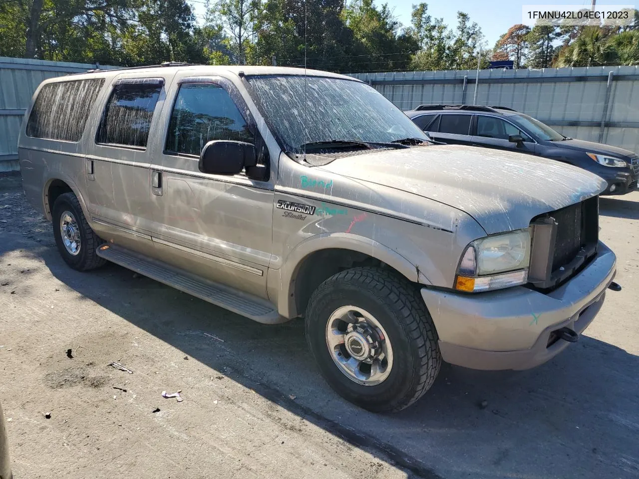 2004 Ford Excursion Limited VIN: 1FMNU42L04EC12023 Lot: 75476233