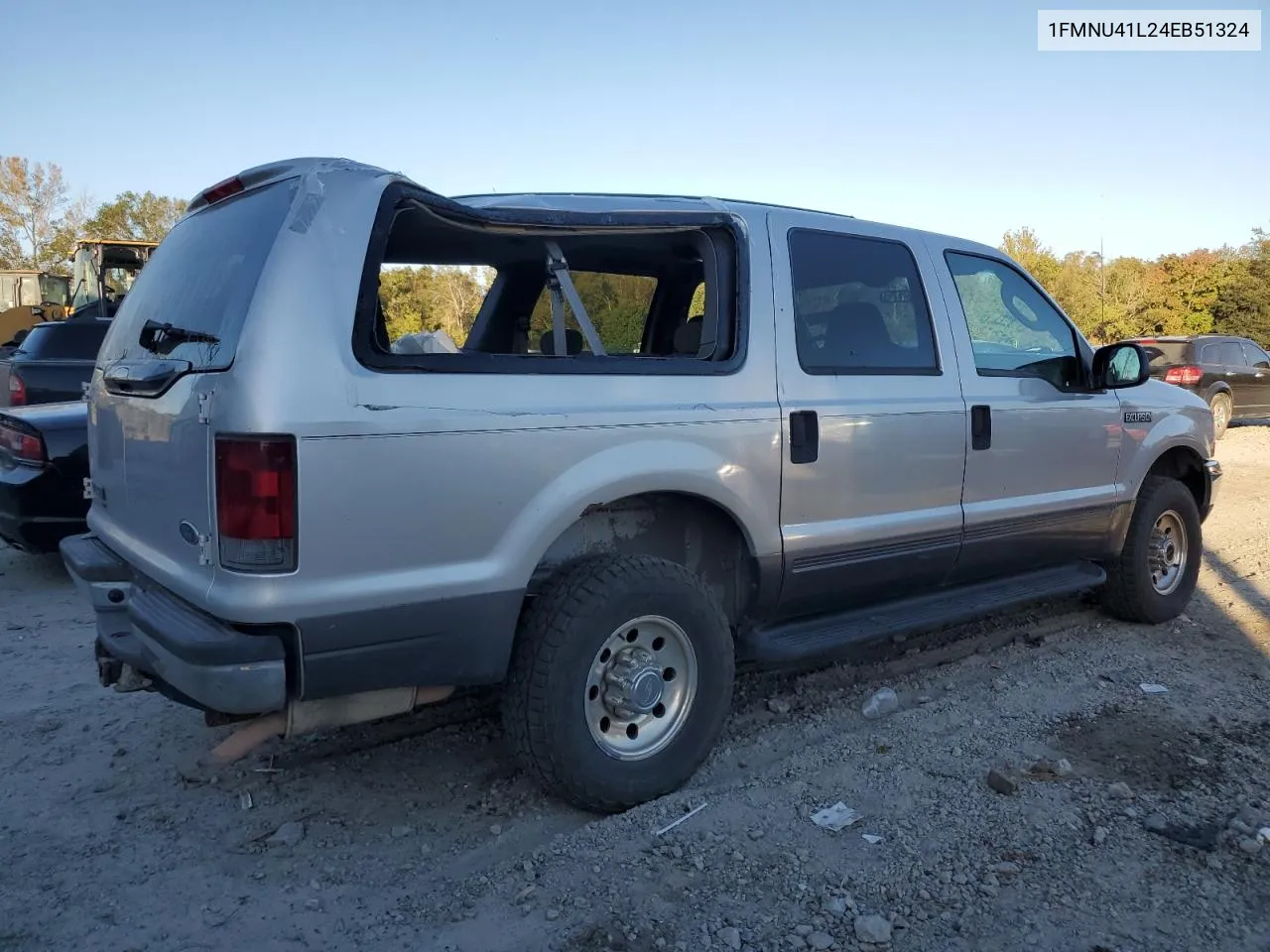 2004 Ford Excursion Xlt VIN: 1FMNU41L24EB51324 Lot: 76627624