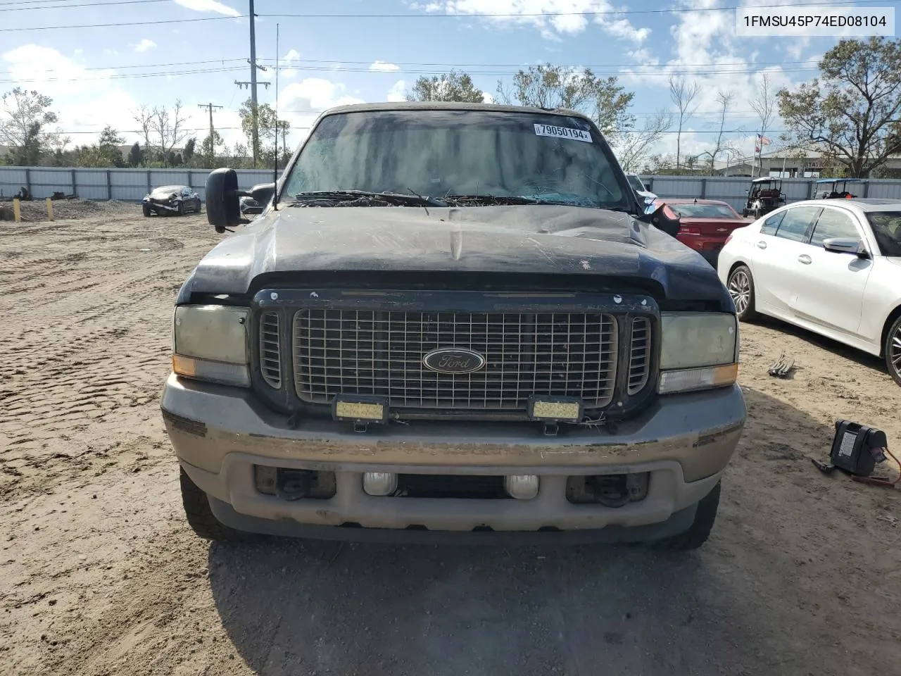 2004 Ford Excursion Eddie Bauer VIN: 1FMSU45P74ED08104 Lot: 79050194