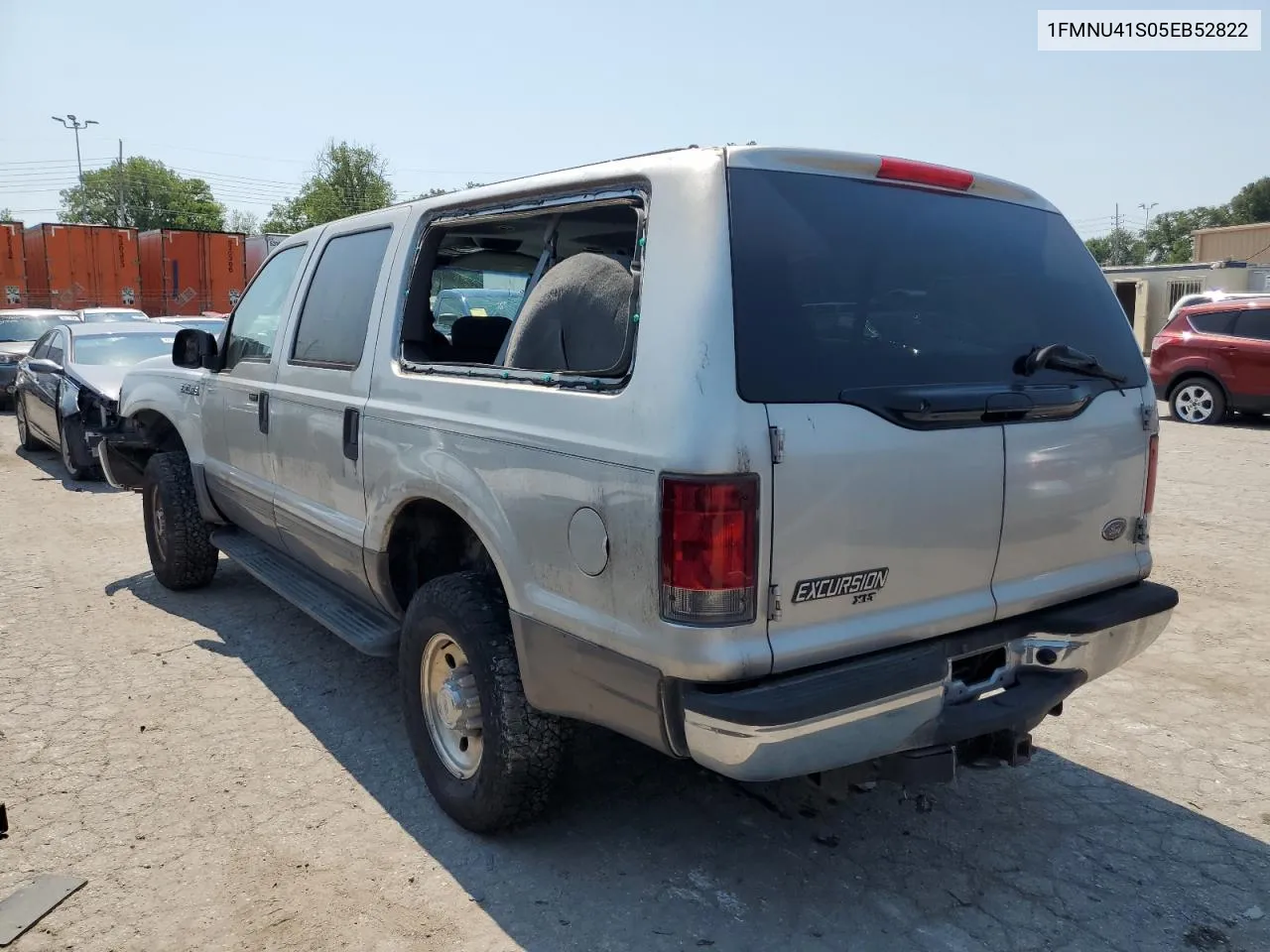 2005 Ford Excursion Xlt VIN: 1FMNU41S05EB52822 Lot: 66126504