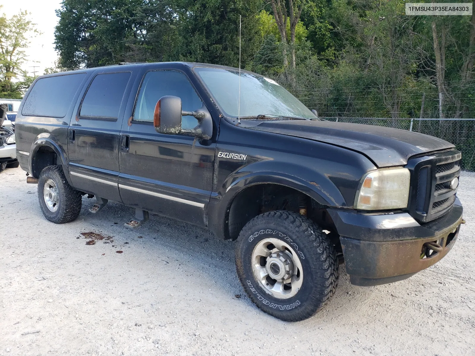 2005 Ford Excursion Limited VIN: 1FMSU43P35EA84303 Lot: 68448334