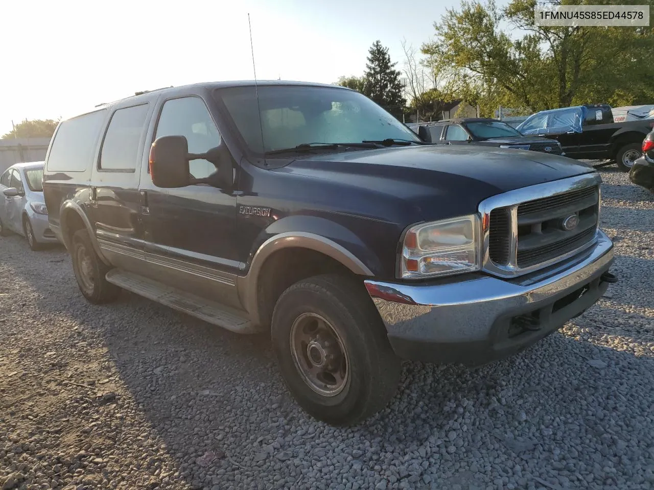 2005 Ford Excursion Eddie Bauer VIN: 1FMNU45S85ED44578 Lot: 72197634