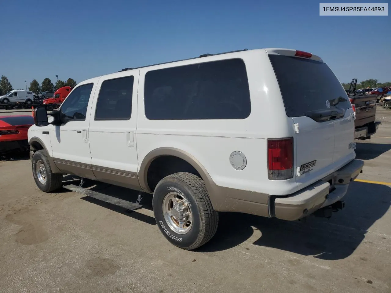 2005 Ford Excursion Eddie Bauer VIN: 1FMSU45P85EA44893 Lot: 73960214