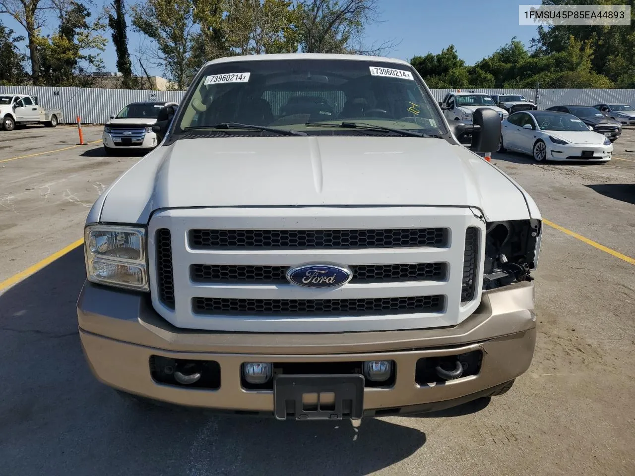 1FMSU45P85EA44893 2005 Ford Excursion Eddie Bauer