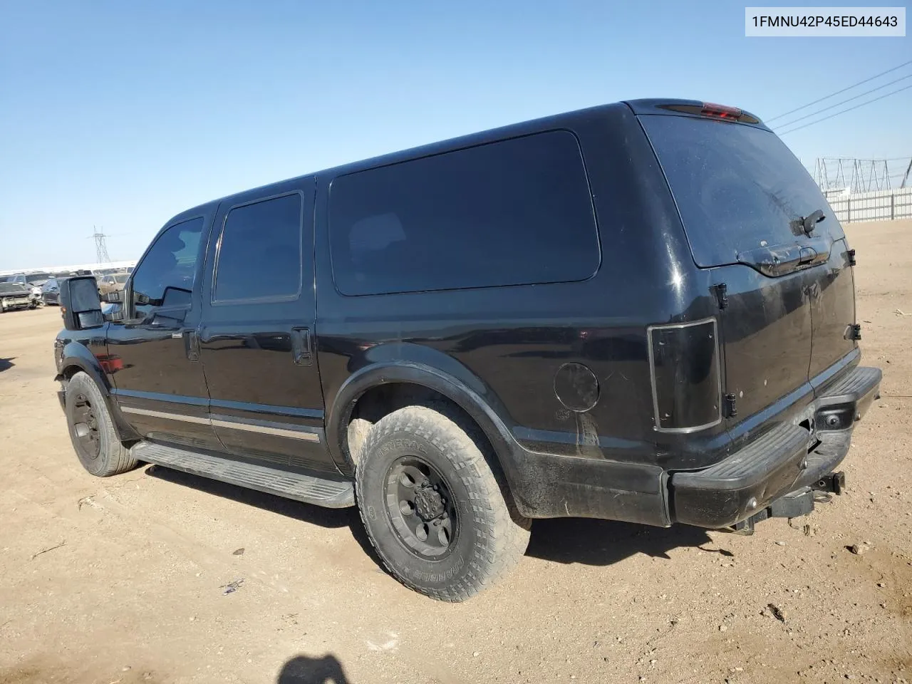 2005 Ford Excursion Limited VIN: 1FMNU42P45ED44643 Lot: 74122674