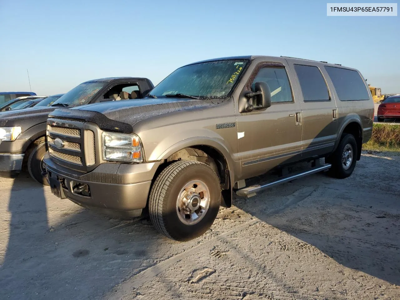 2005 Ford Excursion Limited VIN: 1FMSU43P65EA57791 Lot: 75117214