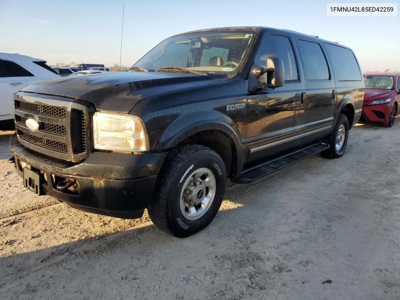 2005 Ford Excursion Limited VIN: 1FMNU42L85ED42259 Lot: 78135054