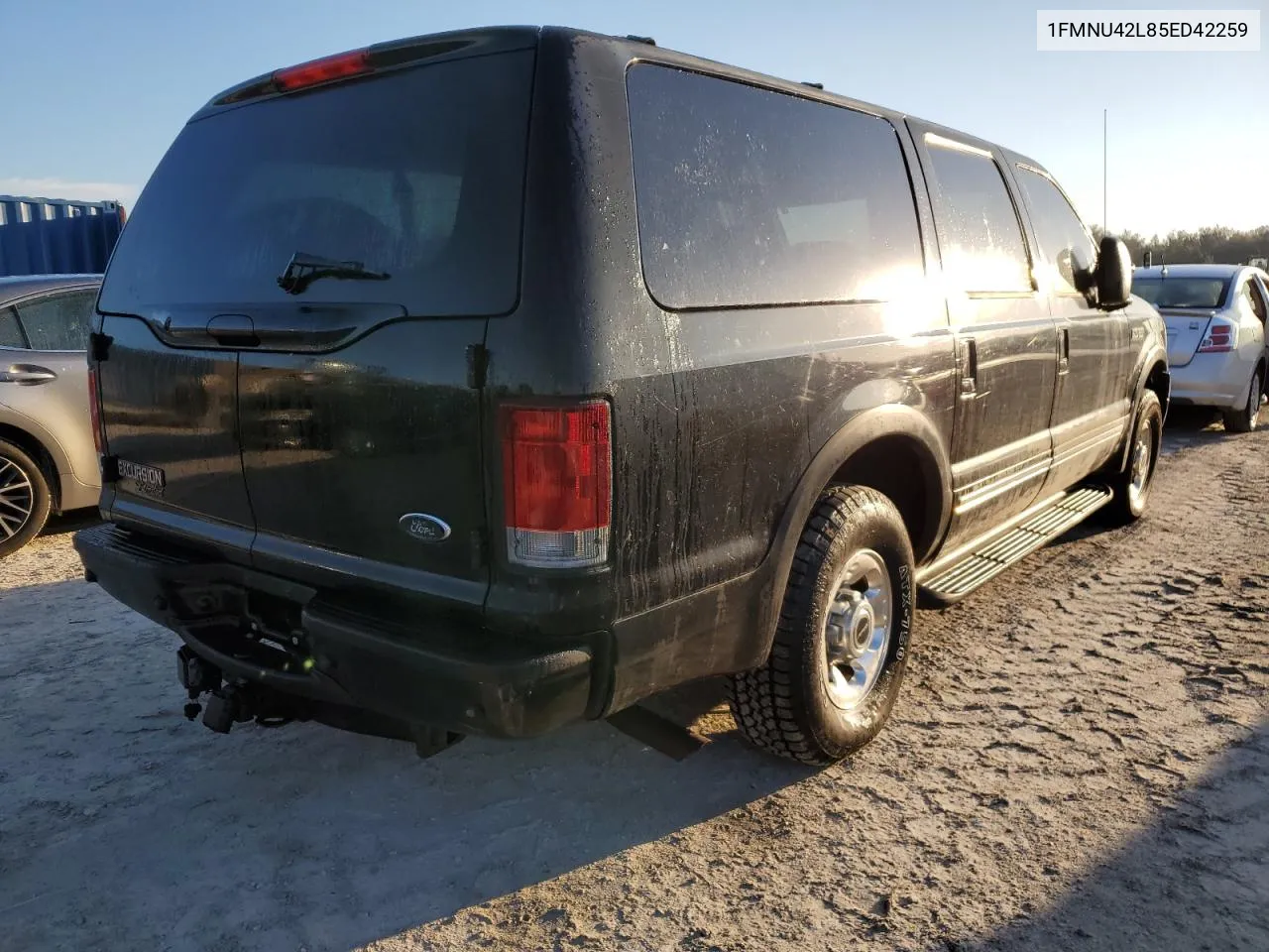 2005 Ford Excursion Limited VIN: 1FMNU42L85ED42259 Lot: 78135054