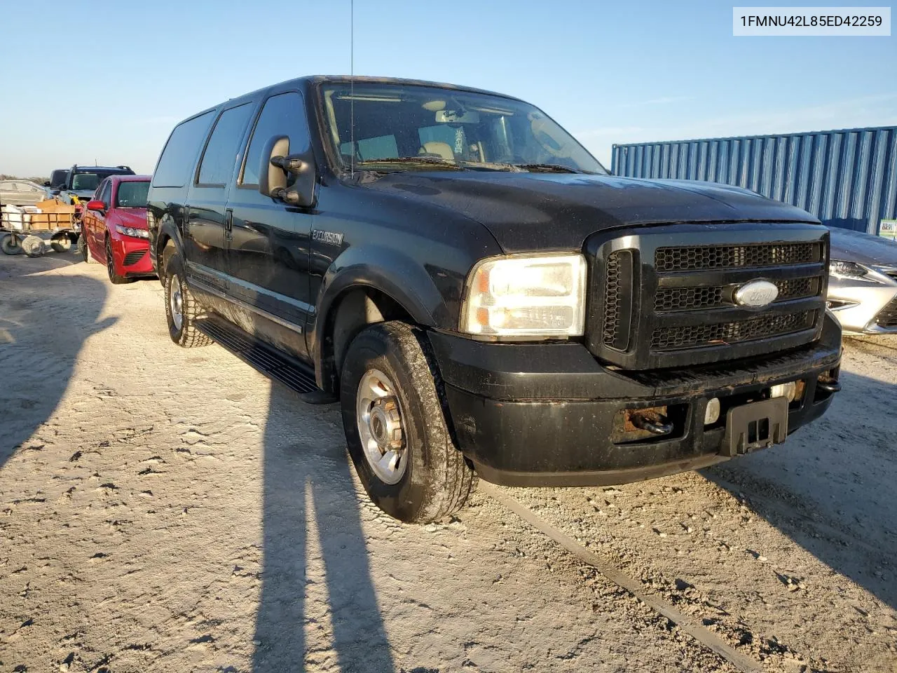 2005 Ford Excursion Limited VIN: 1FMNU42L85ED42259 Lot: 78135054