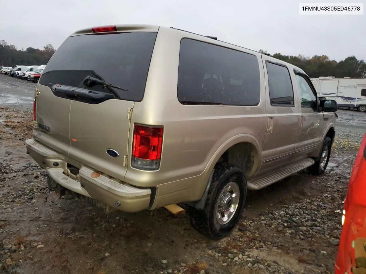 2005 Ford Excursion Limited VIN: 1FMNU43S05ED46778 Lot: 79294304