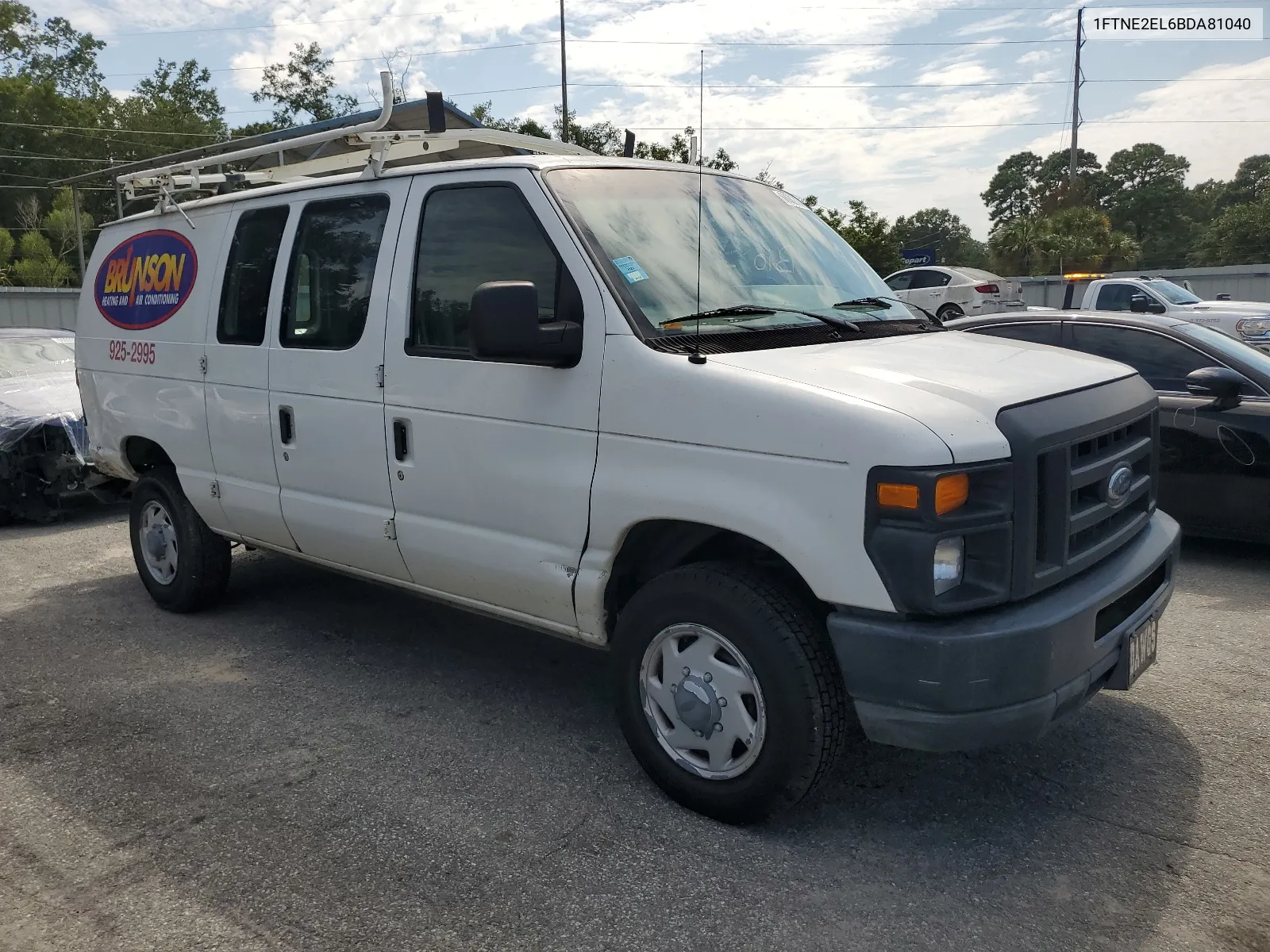 2011 Ford Econoline E250 Van VIN: 1FTNE2EL6BDA81040 Lot: 68682704