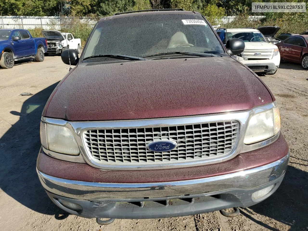 1999 Ford Expedition VIN: 1FMPU18L9XLC28753 Lot: 73930404