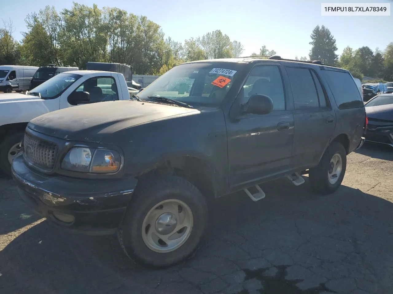 1999 Ford Expedition VIN: 1FMPU18L7XLA78349 Lot: 74274724