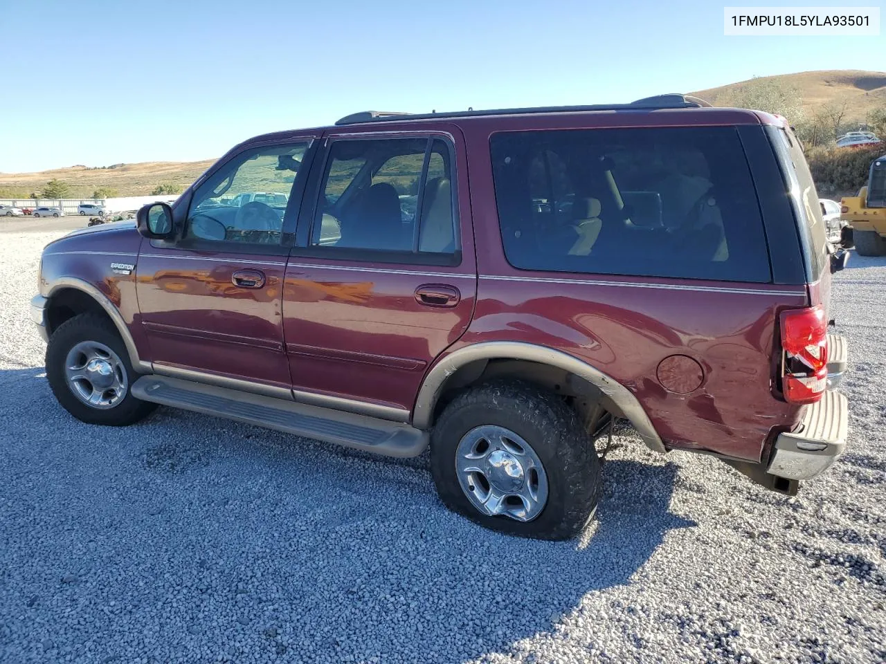 2000 Ford Expedition Eddie Bauer VIN: 1FMPU18L5YLA93501 Lot: 70718724