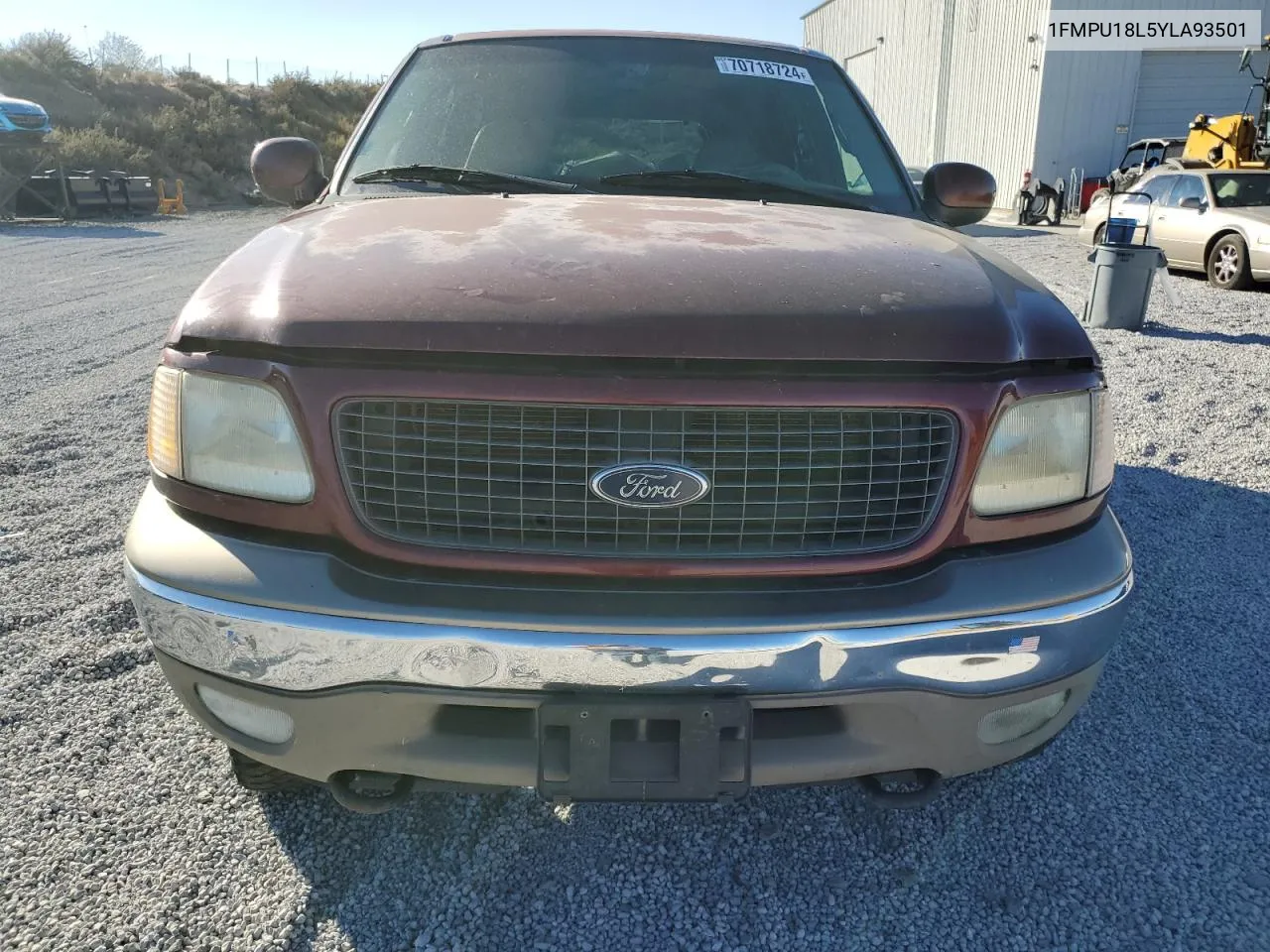 2000 Ford Expedition Eddie Bauer VIN: 1FMPU18L5YLA93501 Lot: 70718724