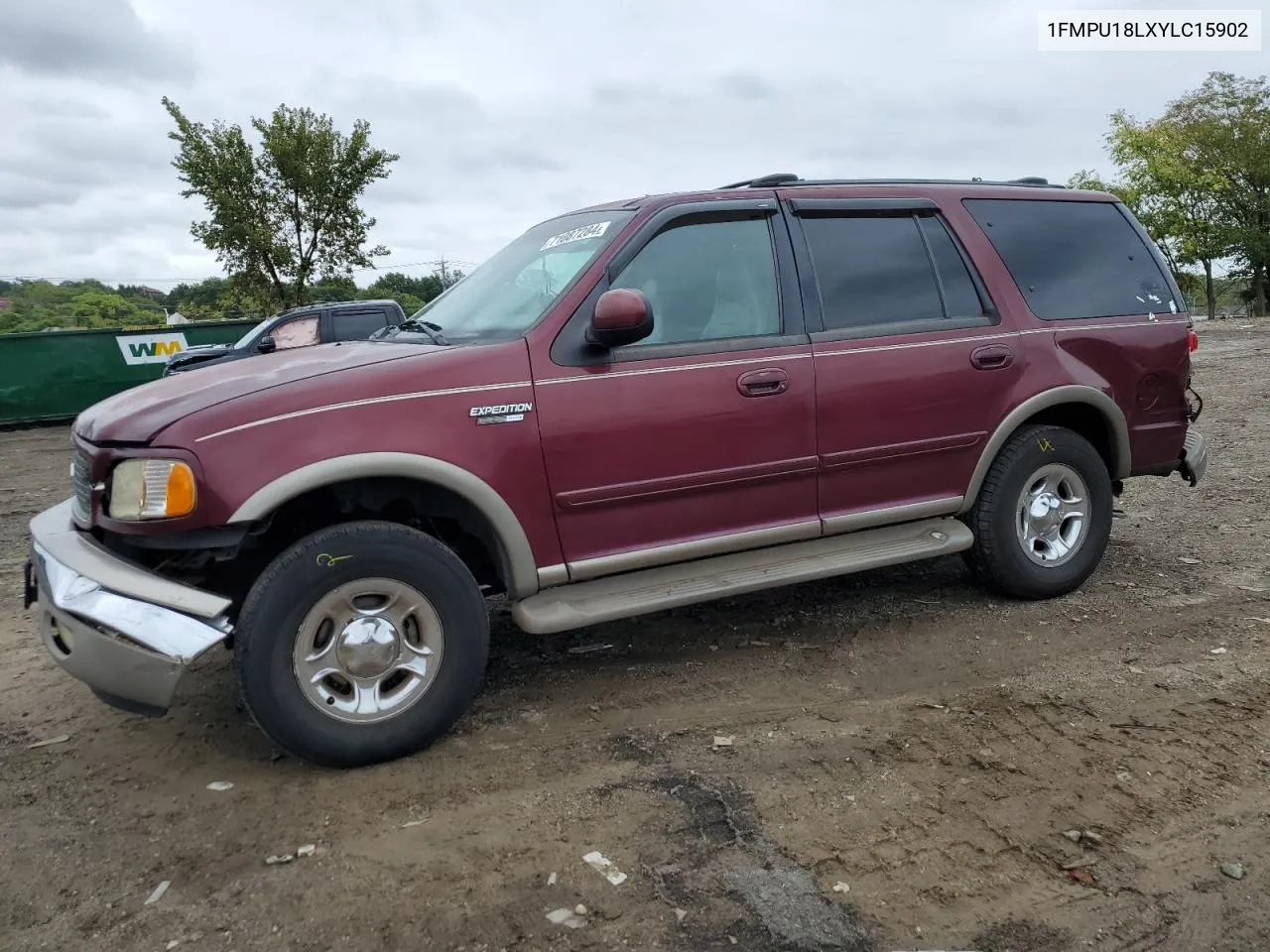 2000 Ford Expedition Eddie Bauer VIN: 1FMPU18LXYLC15902 Lot: 71087284