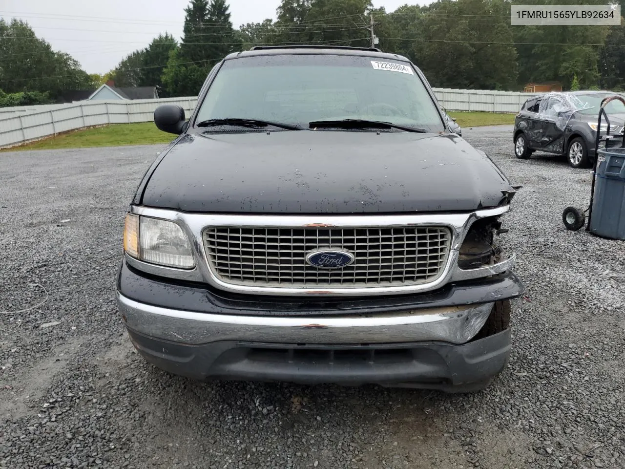 2000 Ford Expedition Xlt VIN: 1FMRU1565YLB92634 Lot: 72239804