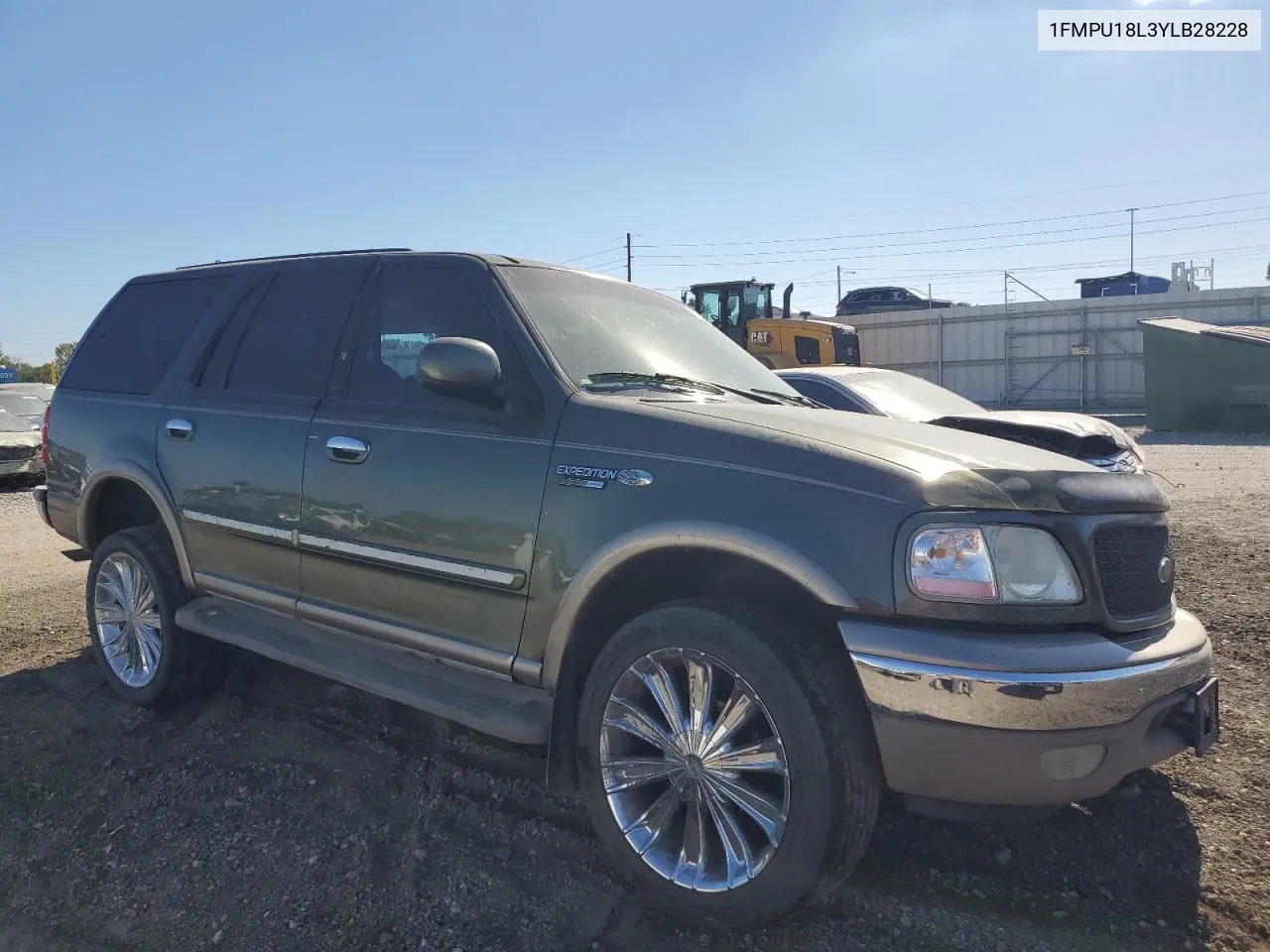 2000 Ford Expedition Eddie Bauer VIN: 1FMPU18L3YLB28228 Lot: 73228254