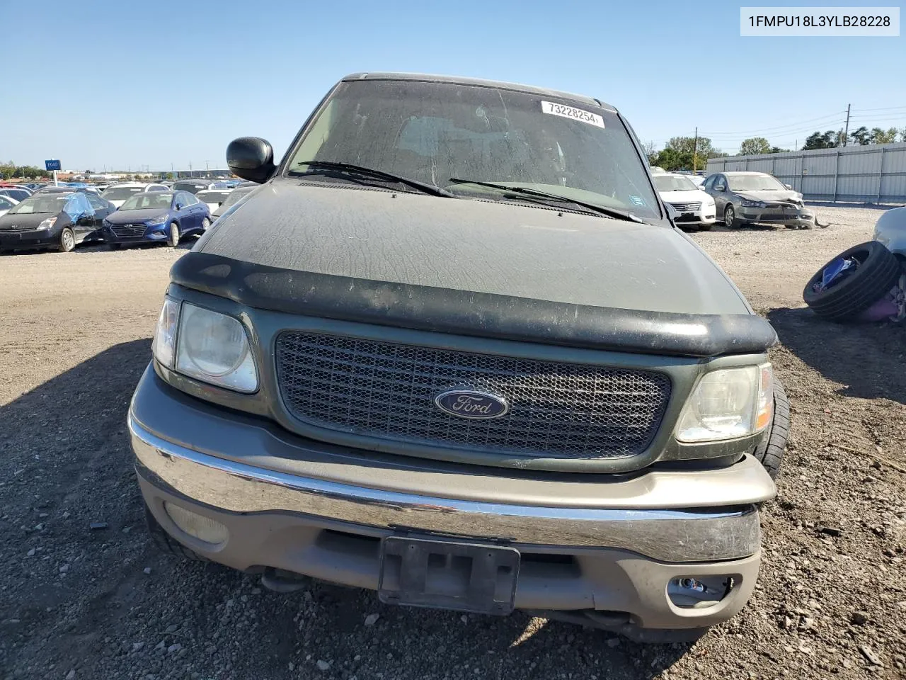 2000 Ford Expedition Eddie Bauer VIN: 1FMPU18L3YLB28228 Lot: 73228254