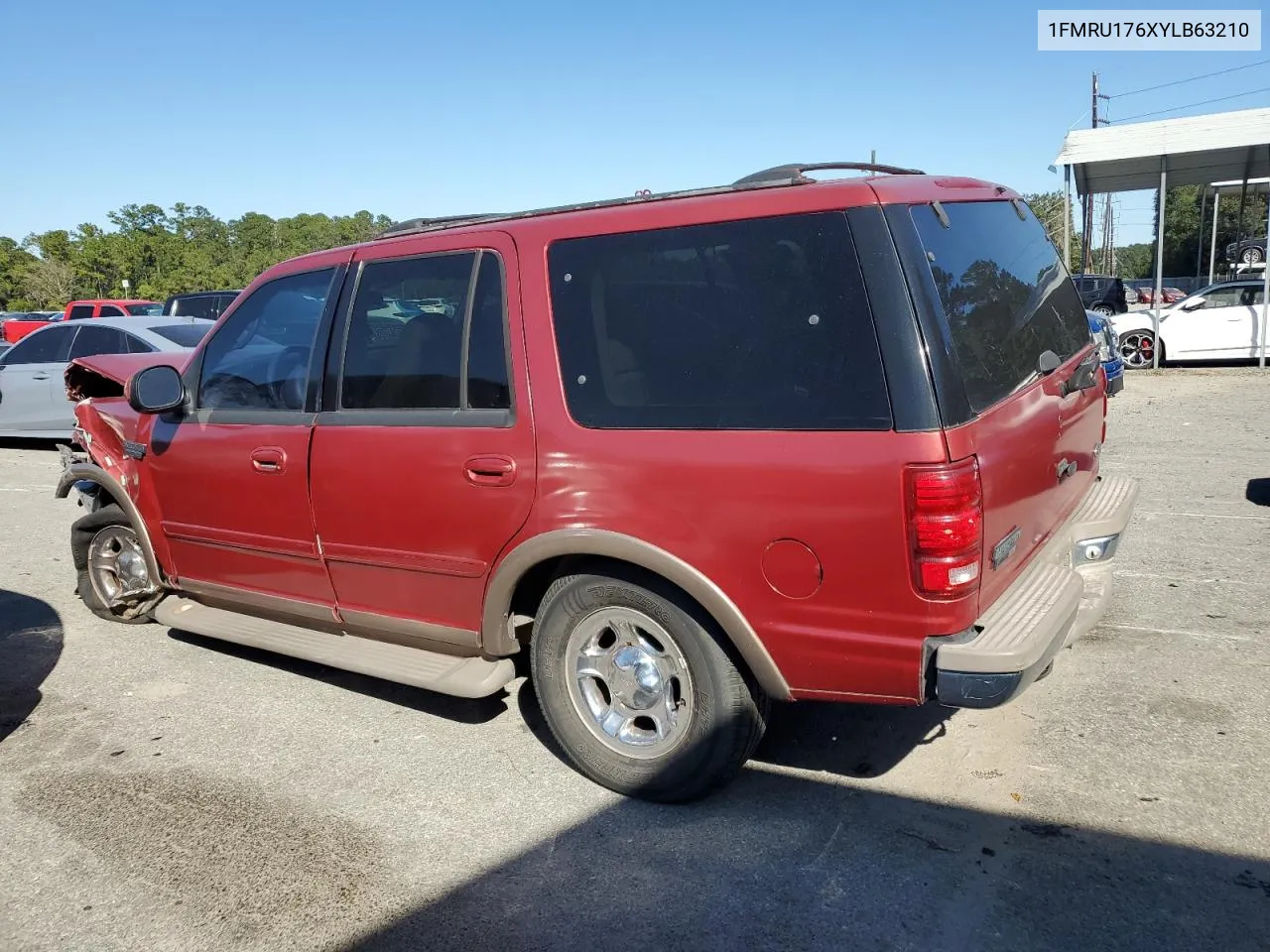 2000 Ford Expedition Eddie Bauer VIN: 1FMRU176XYLB63210 Lot: 76551024