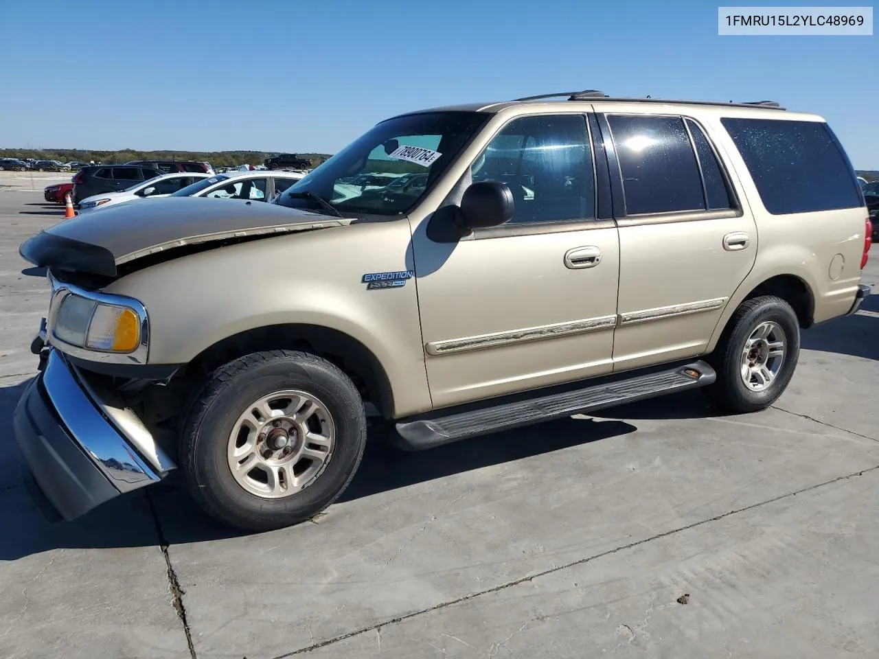 2000 Ford Expedition Xlt VIN: 1FMRU15L2YLC48969 Lot: 78900764