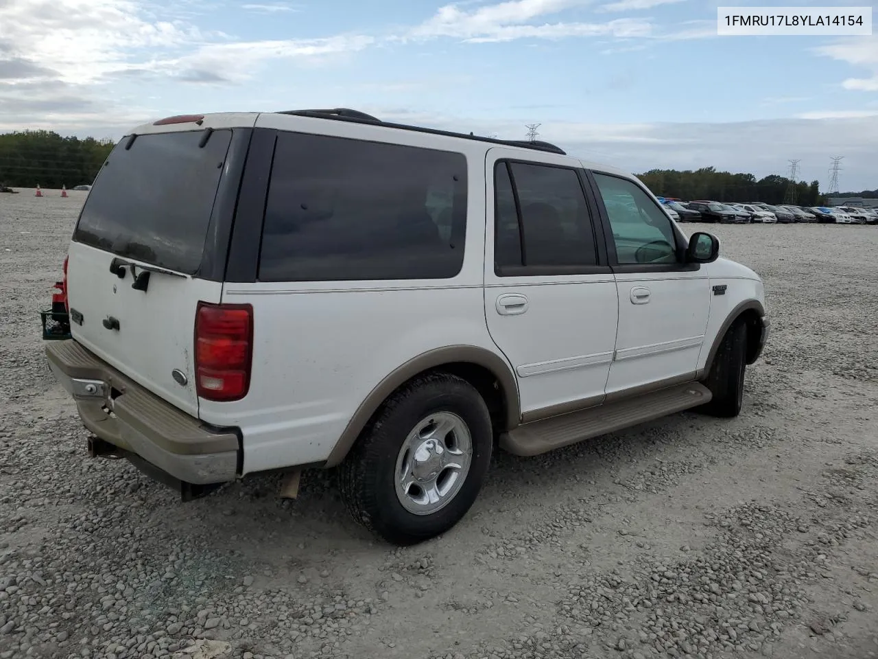 2000 Ford Expedition Eddie Bauer VIN: 1FMRU17L8YLA14154 Lot: 79467864