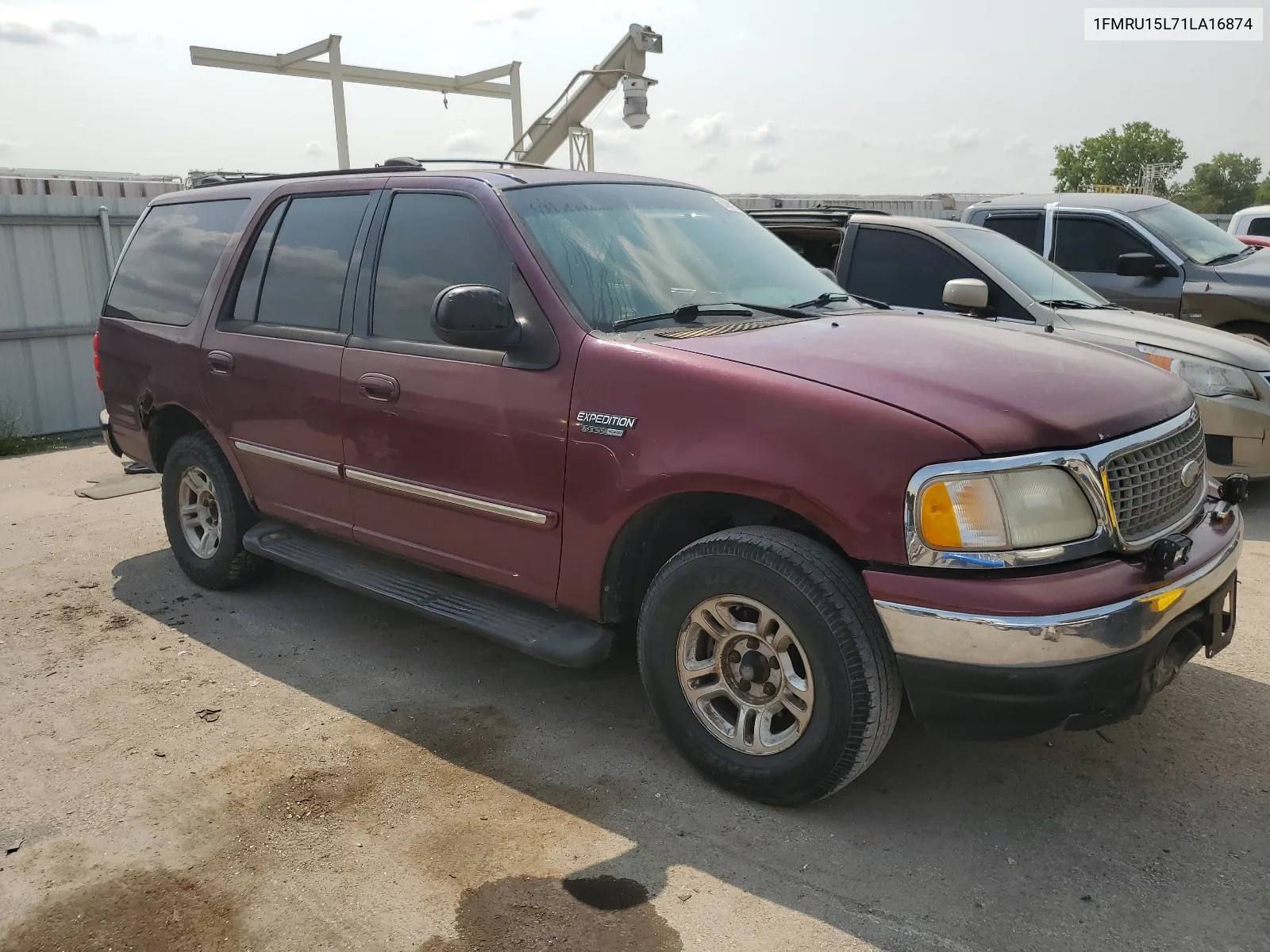 2001 Ford Expedition Xlt VIN: 1FMRU15L71LA16874 Lot: 63981034