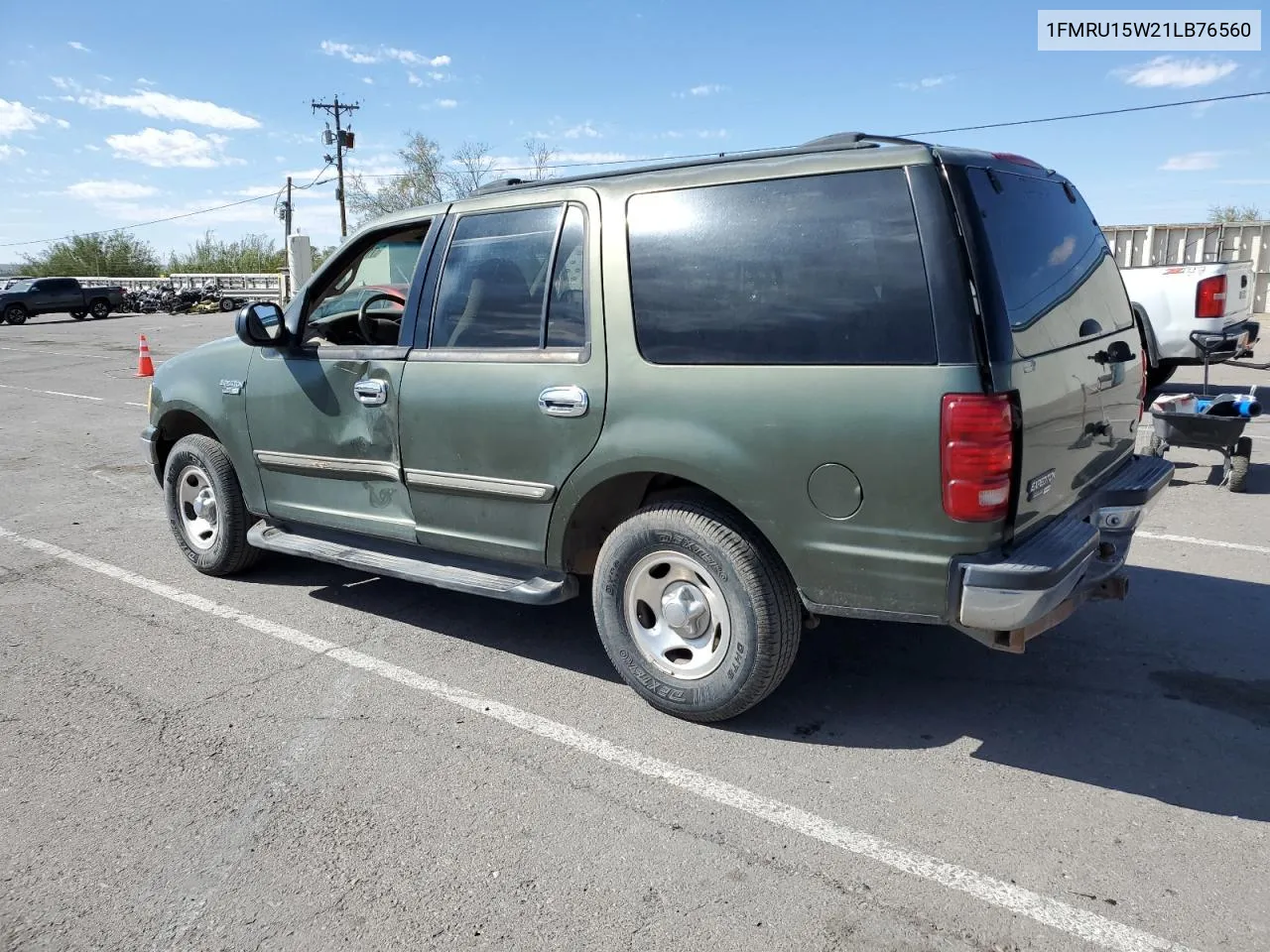 2001 Ford Expedition Xlt VIN: 1FMRU15W21LB76560 Lot: 71985244