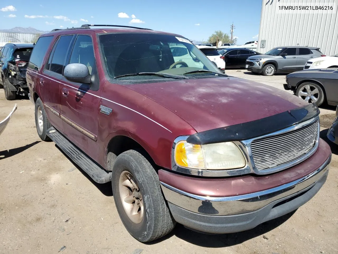 2001 Ford Expedition Xlt VIN: 1FMRU15W21LB46216 Lot: 72419084