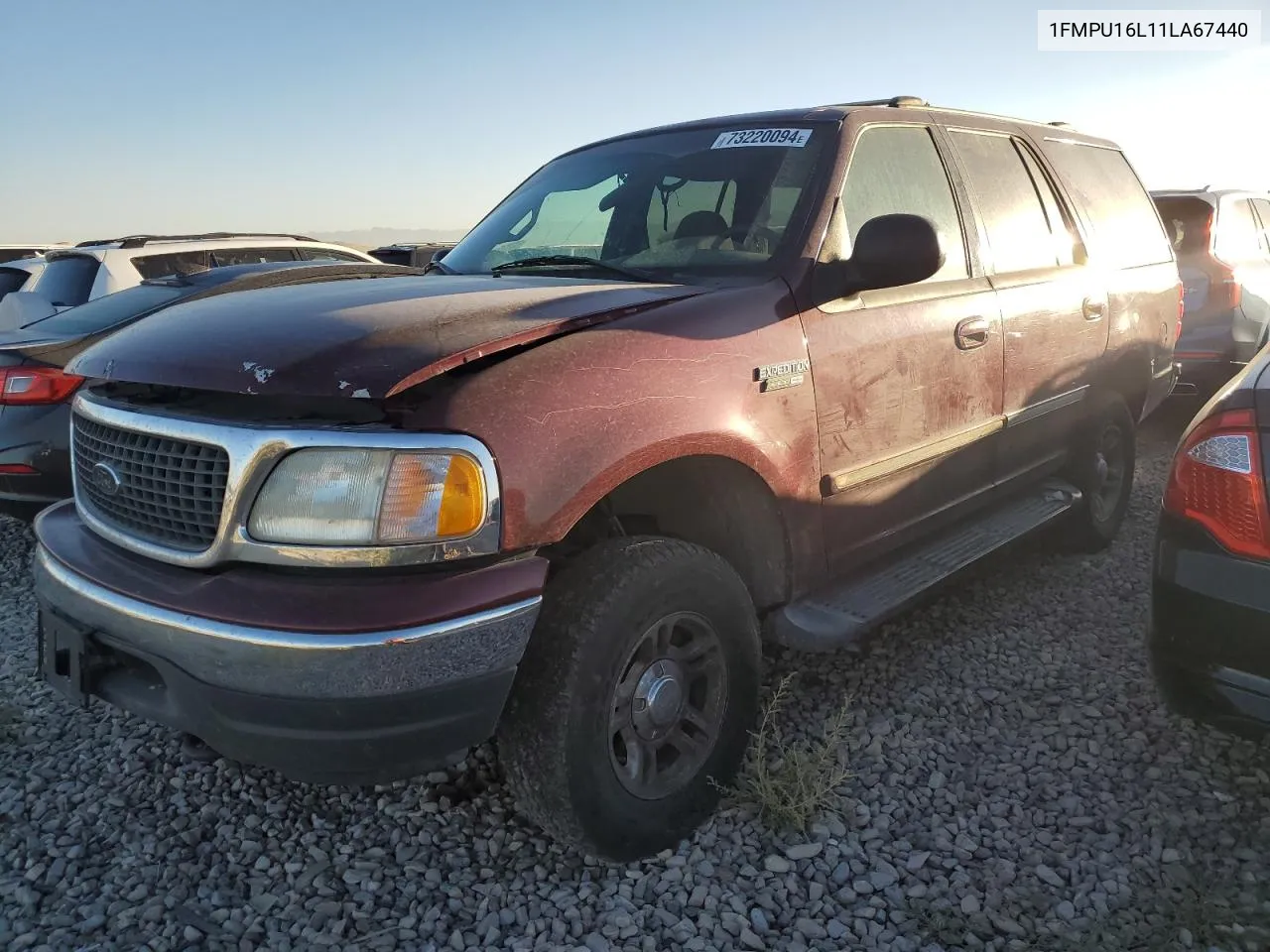 2001 Ford Expedition Xlt VIN: 1FMPU16L11LA67440 Lot: 73220094