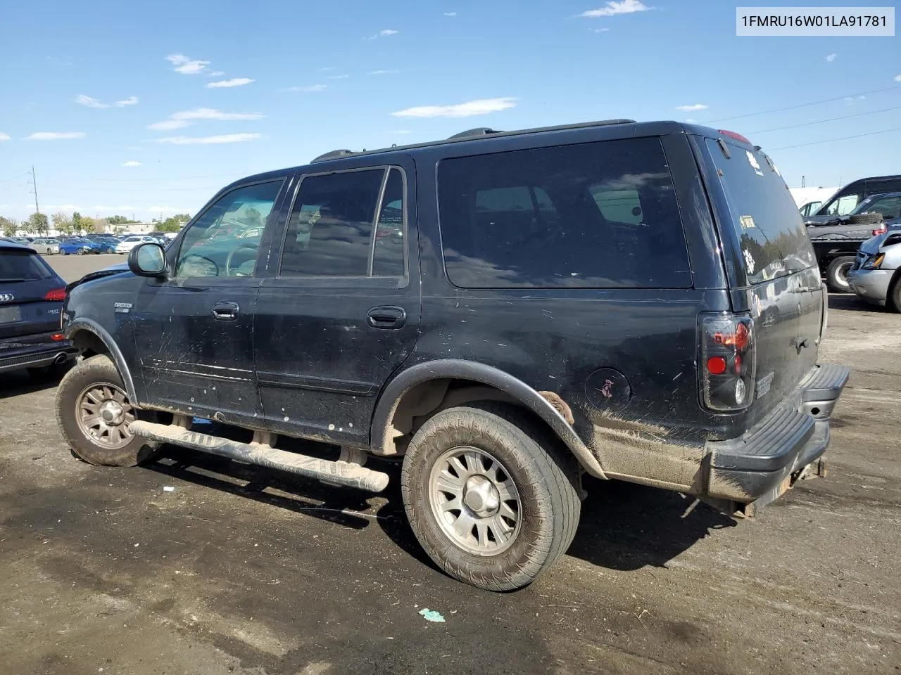 2001 Ford Expedition Xlt VIN: 1FMRU16W01LA91781 Lot: 73432684