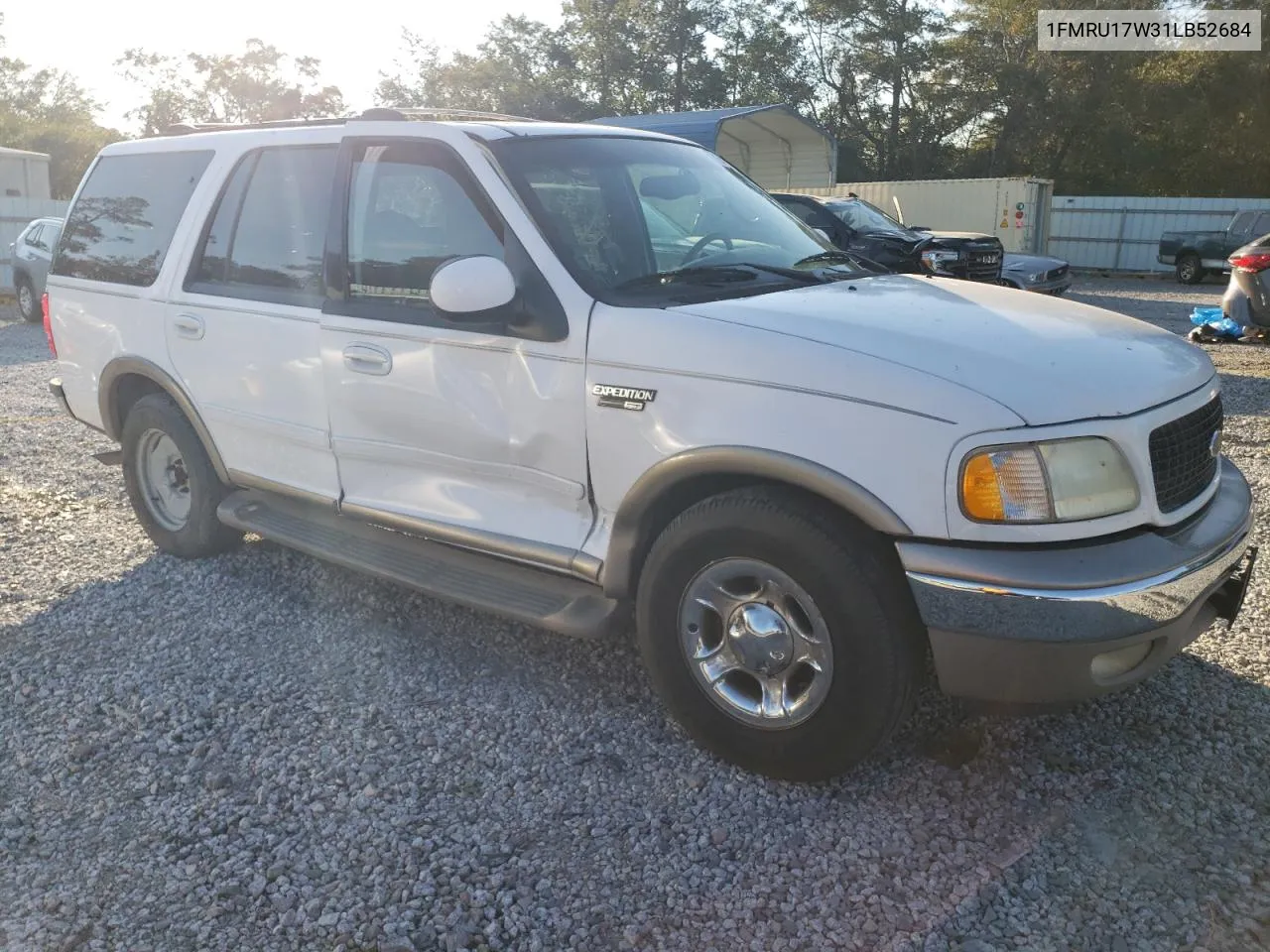 2001 Ford Expedition Eddie Bauer VIN: 1FMRU17W31LB52684 Lot: 74550534