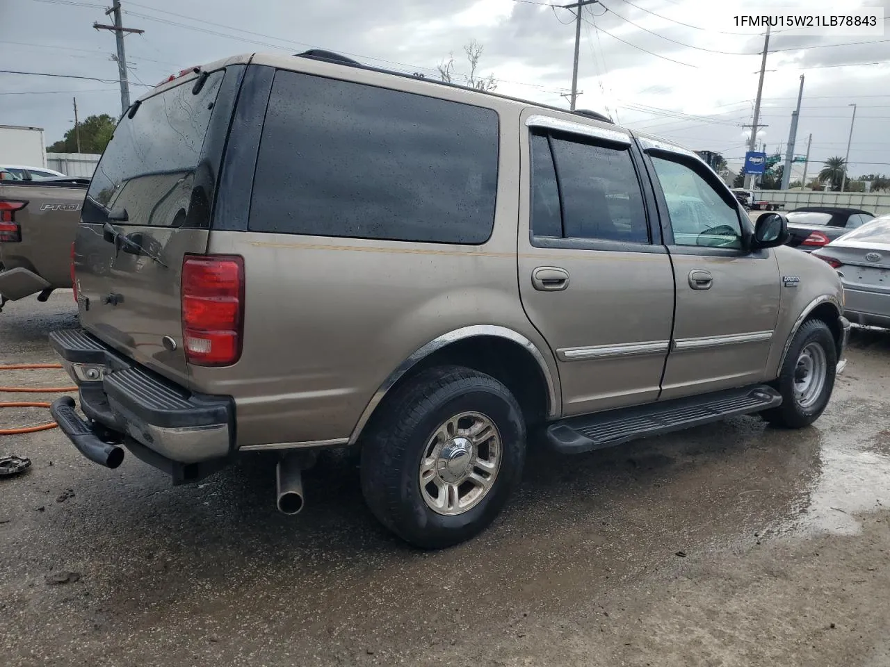 2001 Ford Expedition Xlt VIN: 1FMRU15W21LB78843 Lot: 78999584