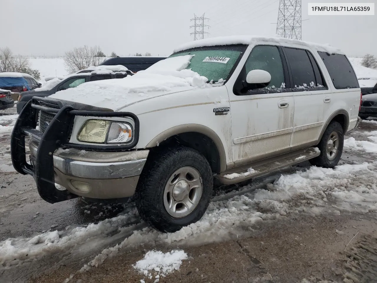 2001 Ford Expedition Eddie Bauer VIN: 1FMFU18L71LA65359 Lot: 79094644