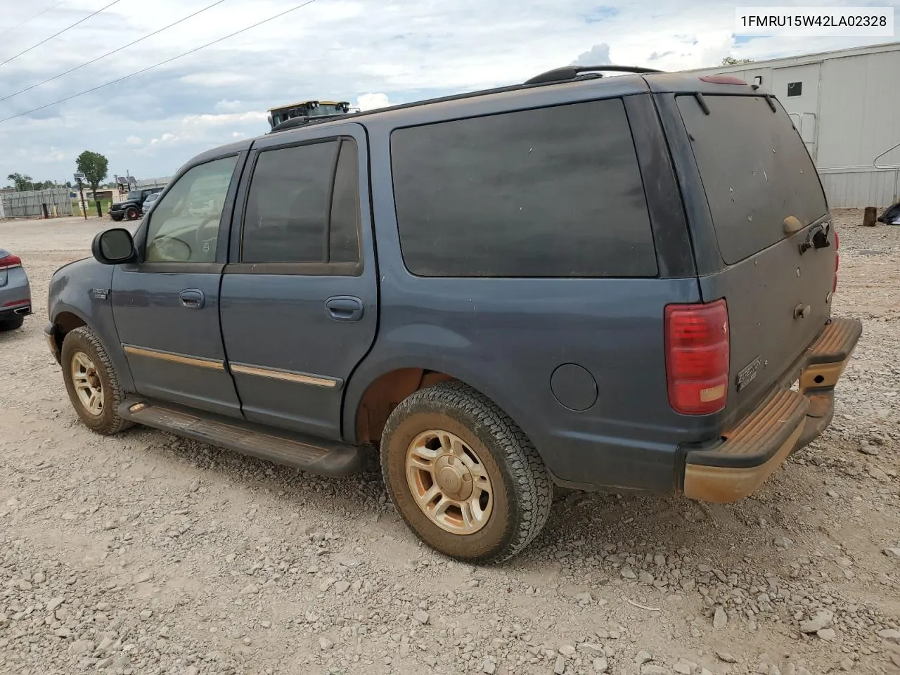 2002 Ford Expedition Xlt VIN: 1FMRU15W42LA02328 Lot: 68949494