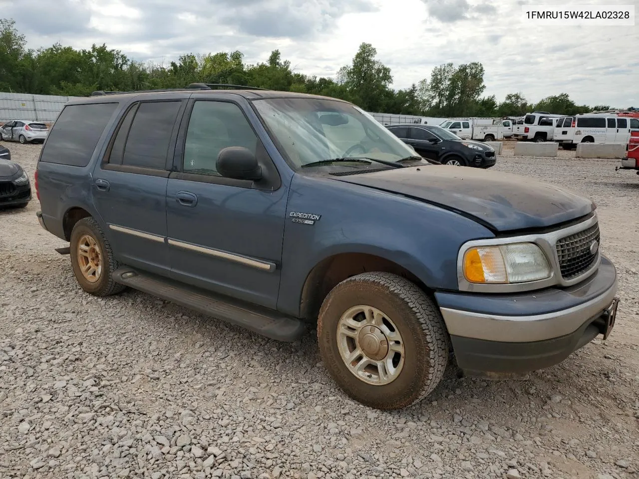 2002 Ford Expedition Xlt VIN: 1FMRU15W42LA02328 Lot: 68949494