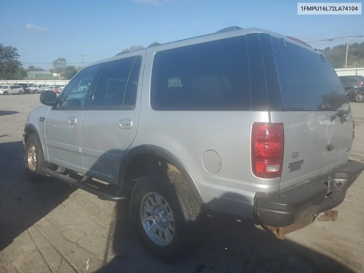 2002 Ford Expedition Xlt VIN: 1FMPU16L72LA74104 Lot: 74117684