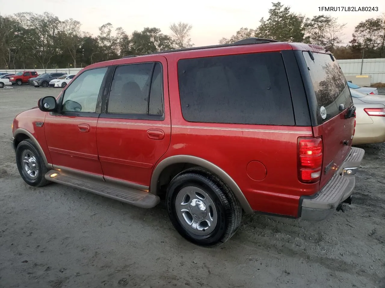 2002 Ford Expedition Eddie Bauer VIN: 1FMRU17L82LA80243 Lot: 78303784