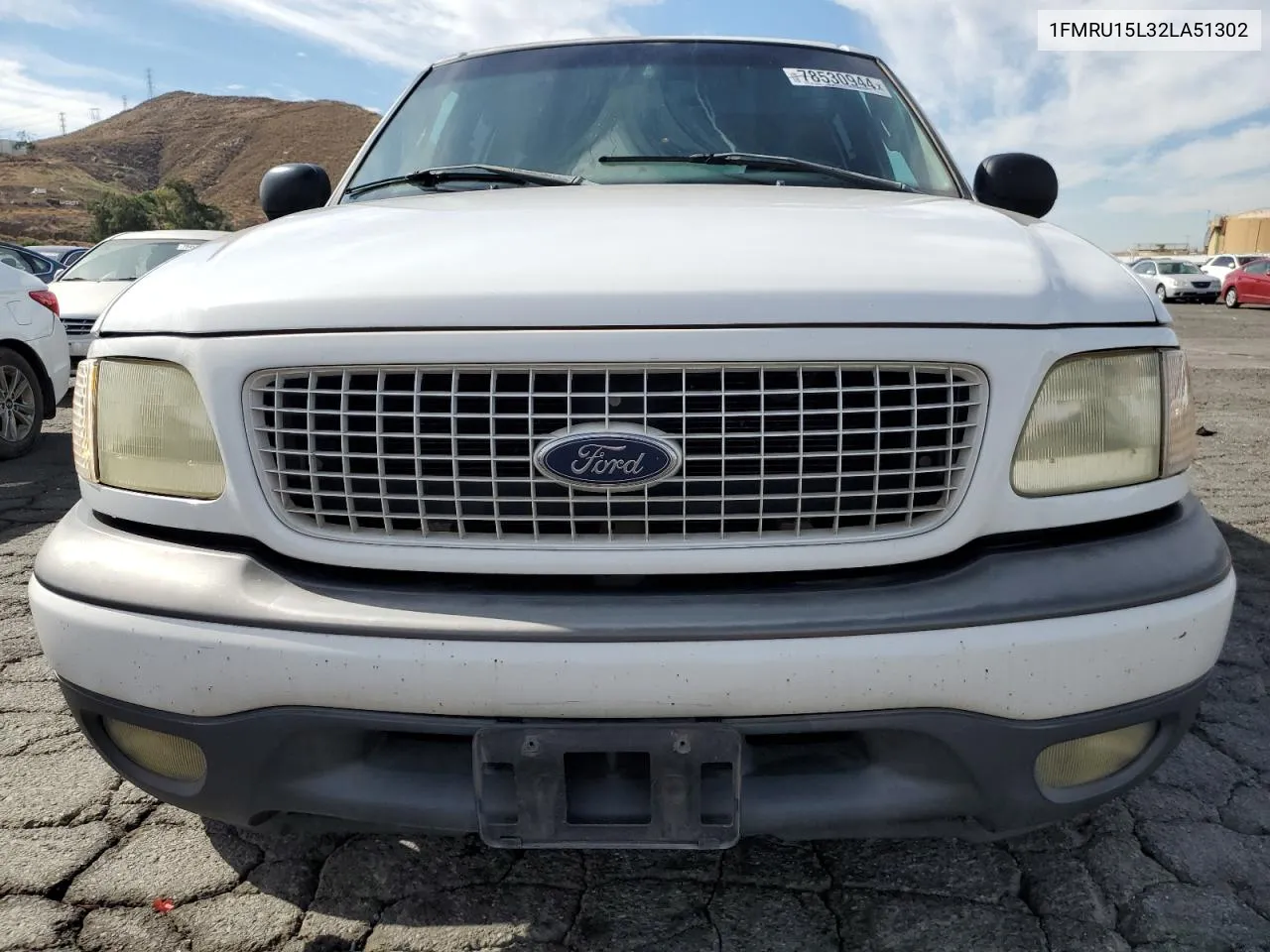 2002 Ford Expedition Xlt VIN: 1FMRU15L32LA51302 Lot: 78530944