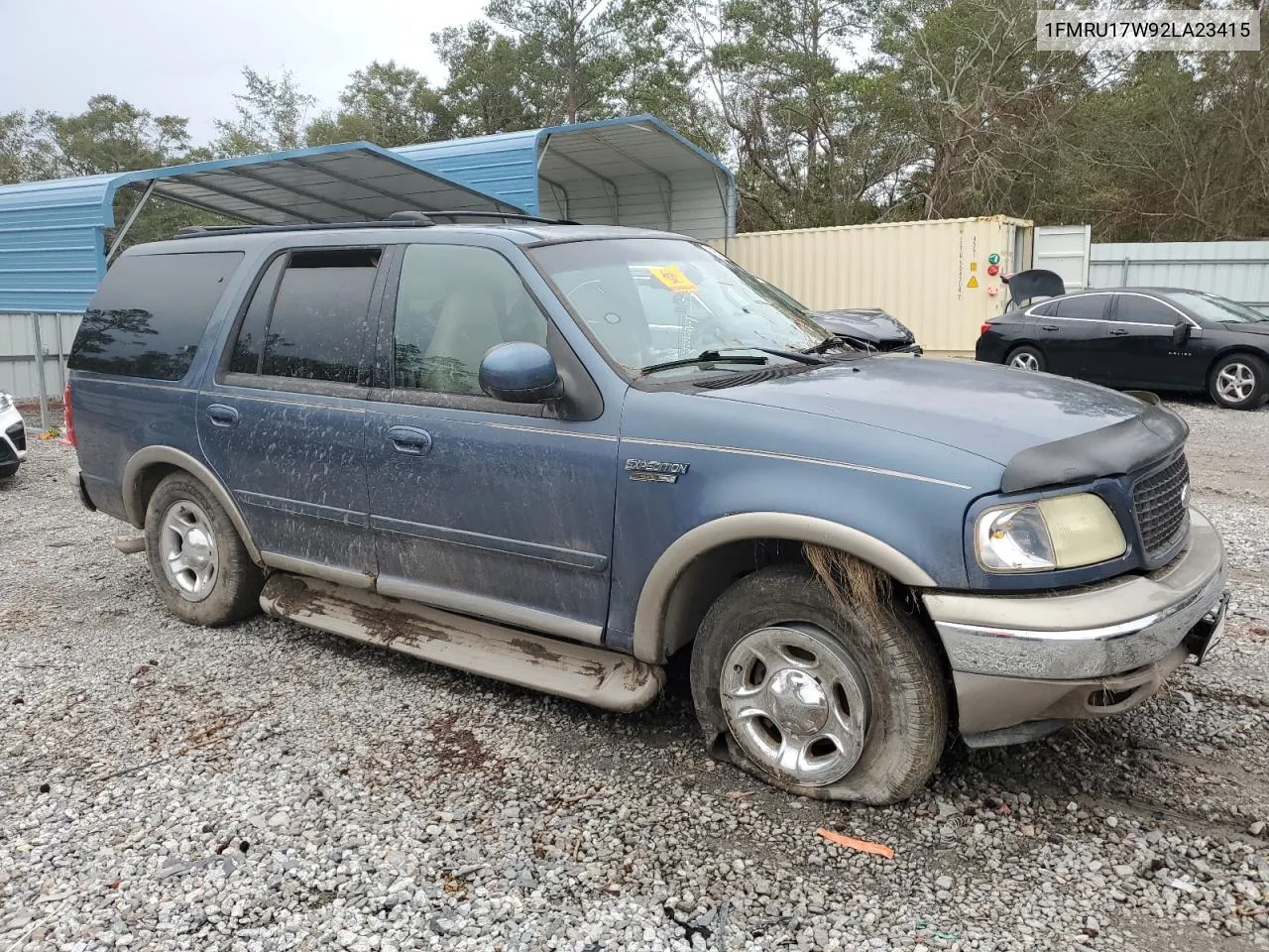 2002 Ford Expedition Eddie Bauer VIN: 1FMRU17W92LA23415 Lot: 79519044