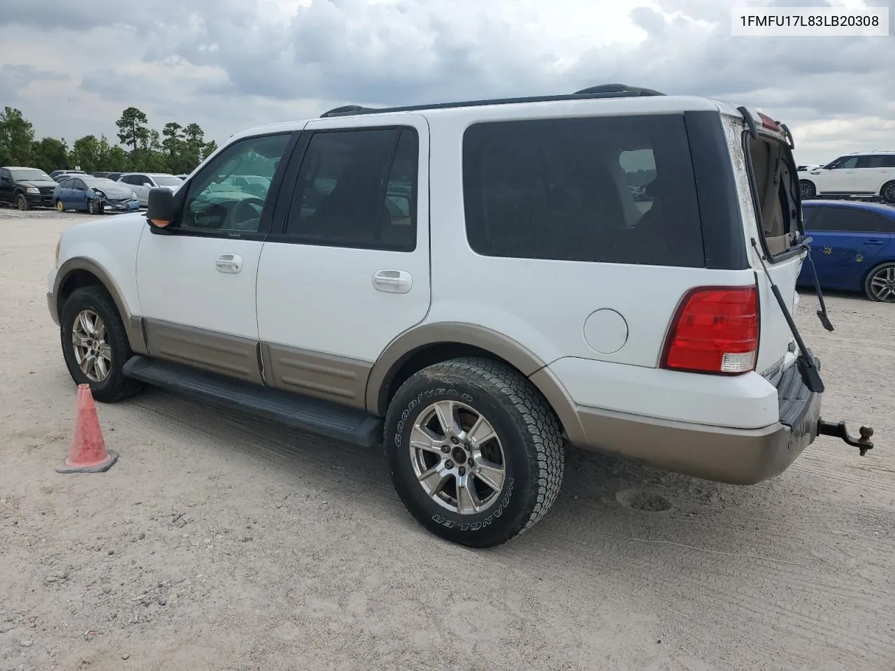 2003 Ford Expedition Eddie Bauer VIN: 1FMFU17L83LB20308 Lot: 66528884