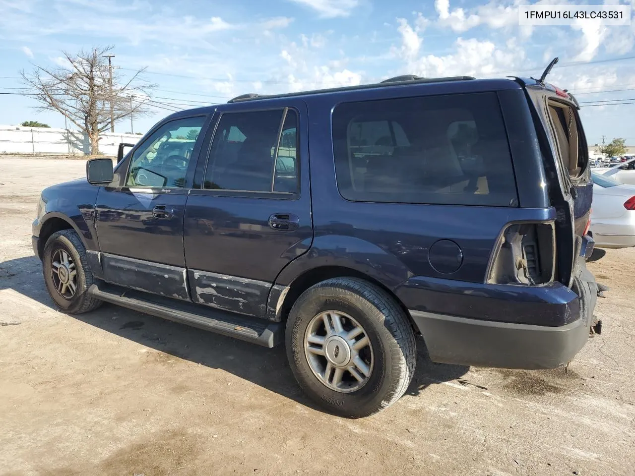 2003 Ford Expedition Xlt VIN: 1FMPU16L43LC43531 Lot: 72240684